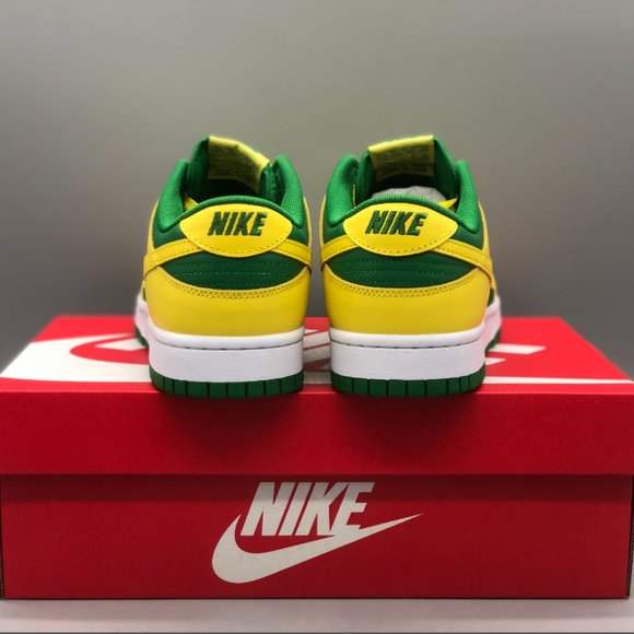 Nike Dunk Low Retro x Reverse Brazil Sneakers - Picture 3 of 6